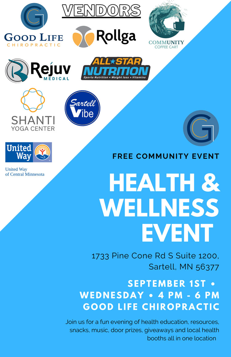 Chiropractic Sartell MN Upcoming Event